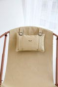 Load image into Gallery viewer, Leather Folding Chair - Beige
