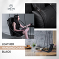 Load image into Gallery viewer, MernLiving leather hanging chair hammock swing indoor outdoor modern chair vegan leather scandinavian style hngesessel silla colgante hanging chair, hammock chair, swing chair, leather swing, hammock swing, egg chair, hanging egg chair, egg chair swing, garden egg chair, outdoor egg chair, leather hanging chair, hanging chair for bedroom, indoor hanging chair , patio egg chair, rattan hanging chair, indoor hammock chair
